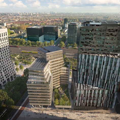 This slide displays The Cubehouse artist's impression.